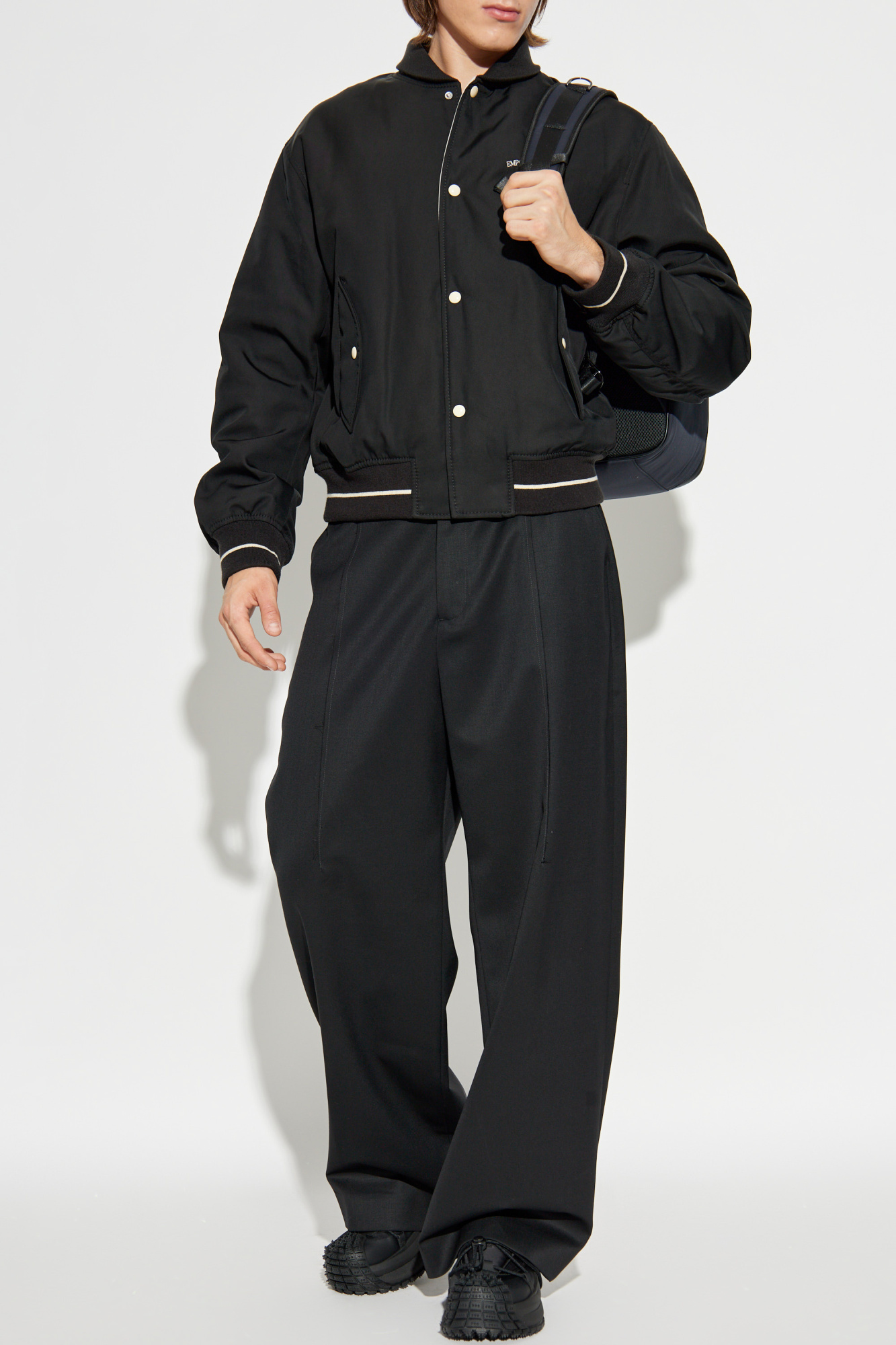 giorgio armani 黒ラベル ジャケット&ベスト 92ss y2k Emporio Armani 